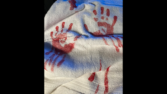 Panno Sporco Magnetico (Sangue) - Dirty Drop Cloth Magnetic (BLOODY)