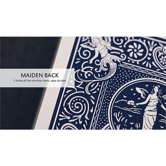 Mazzo di carte Bicycle Maiden Segnato - Marked Playing Cards - Blu