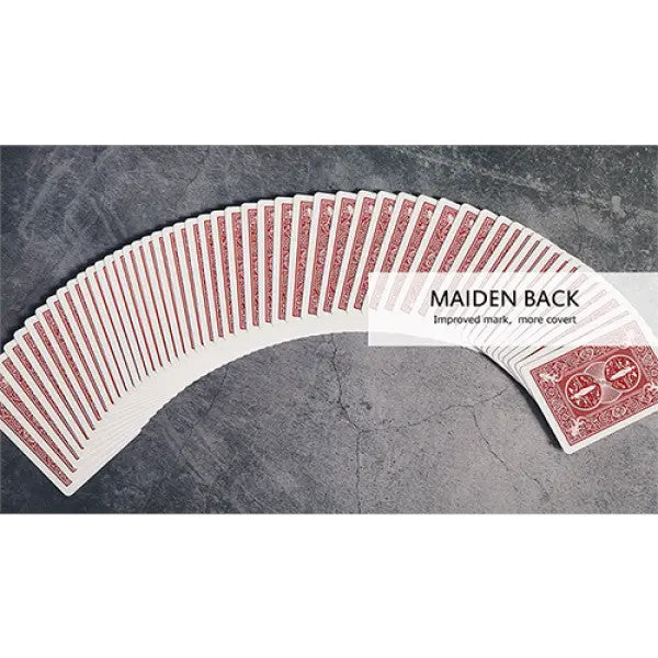 Mazzo di carte Bicycle Maiden Segnato - Marked Playing Cards - Rosso