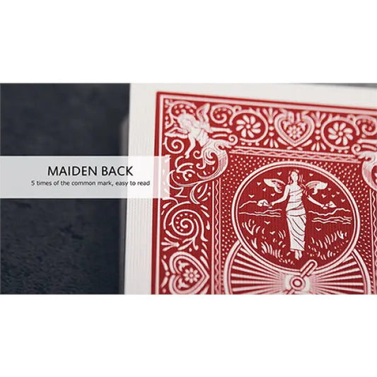 Mazzo di carte Bicycle Maiden Segnato - Marked Playing Cards - Rosso