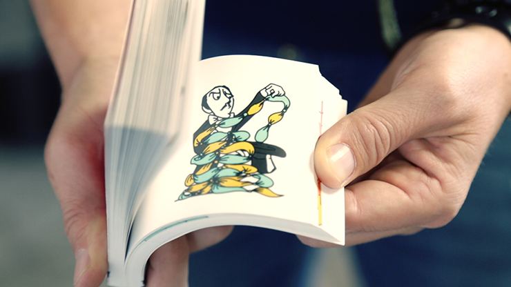 FLIP BOOK MAGICIAN by JOTA