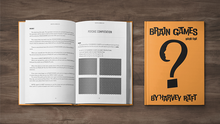 BRAIN GAMES (Set di Due Libri) by Harvey Raft