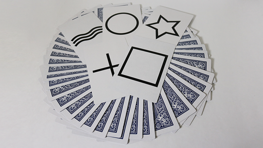 Bicycle Jumbo ESP 50 Cards (10 of each Square, Wavy Lines, Star, Circle and Cross)
