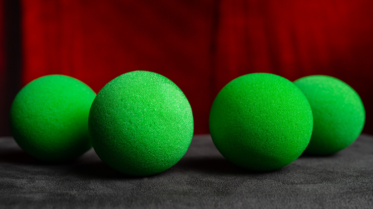 Palline di spugna TOP Quality - Magic Sponge Balls cm. 7.5 - 3.5 " - Set di 4
