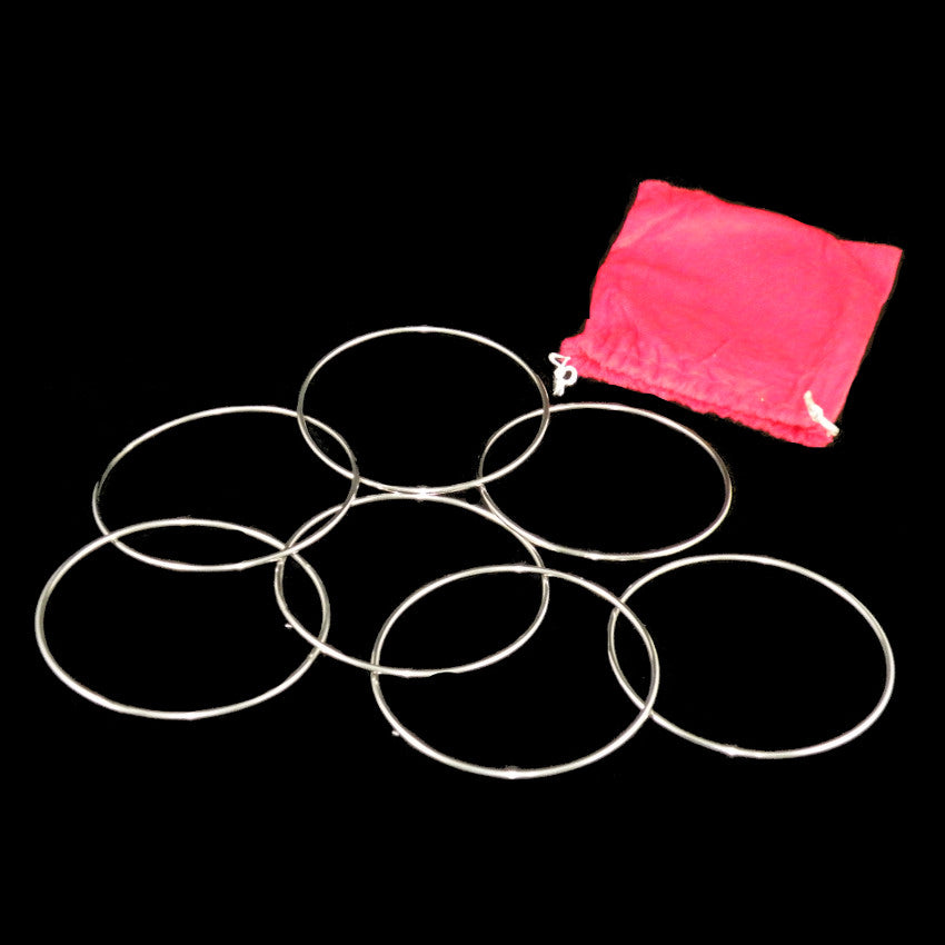 Anelli cinesi - Set di 7 - Diametro cm 12