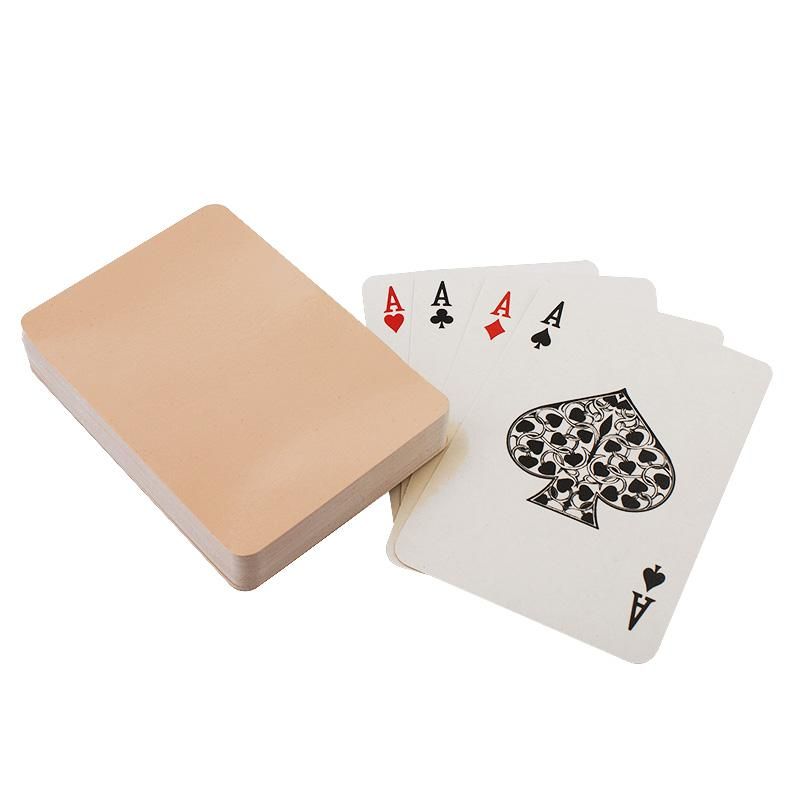 Carte per manipolazione scenica - Dorso color carne