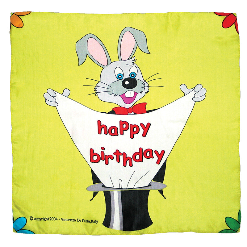 Foulard Buon Compleanno - cm. 60 x 60