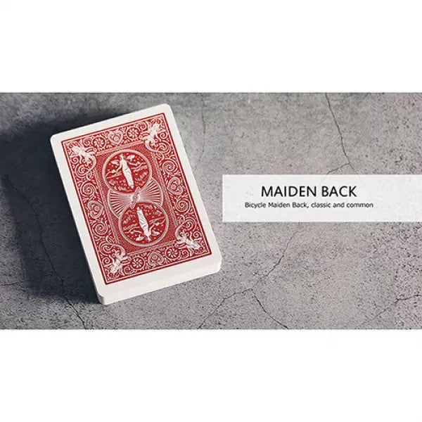 Mazzo di carte Bicycle Maiden Segnato - Marked Playing Cards - Rosso