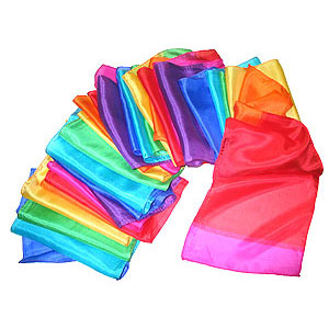Silk Streamer Multicolore - Cm 20 x 10 mt