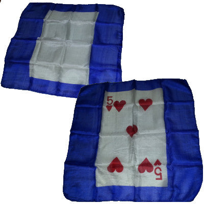 Set Foualrd Carta Bianca / 5 di Cuori - cm. 40 x 40