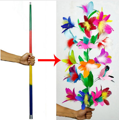 Bastone Multicolor in Fiori