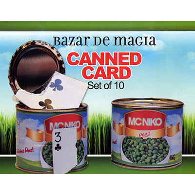 Carta nel Barattolo - Canned Card - Blu - Set di 10