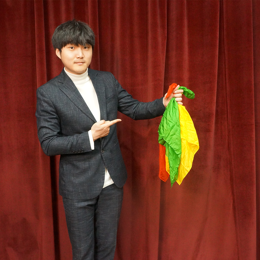 Blendo arcobaleno 3 colori sintetico XXL cm. 105 x 105