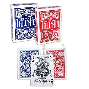 Tally Ho Fan Back - Mazzo formato poker