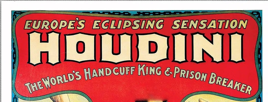 Harry Houdini: l’uomo che trasformò la fuga in magia
