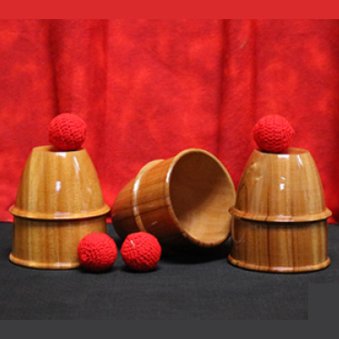 Bussolotti in Legno - Wooden Cups and Balls