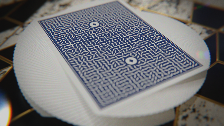 DMC ELITES: V4 blu Playing Cards