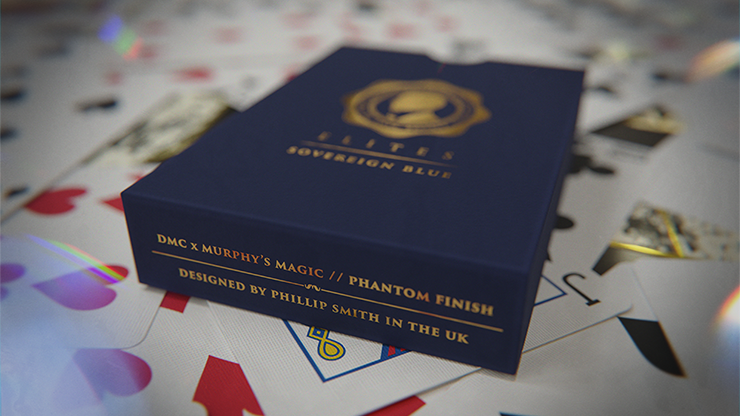 DMC ELITES: V4 blu Playing Cards