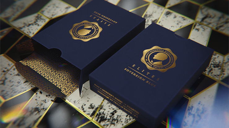 DMC ELITES: V4 blu Playing Cards