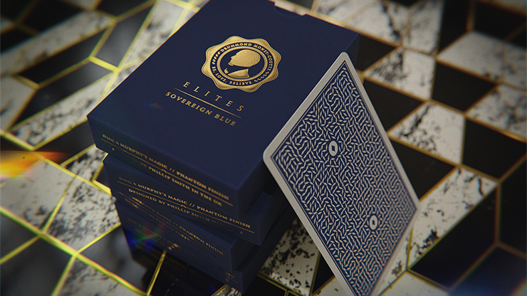 DMC ELITES: V4 blu Playing Cards