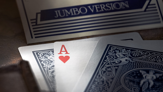 Ultimate Bicycle Jumbo 3 Card Monte by Michael Skinner