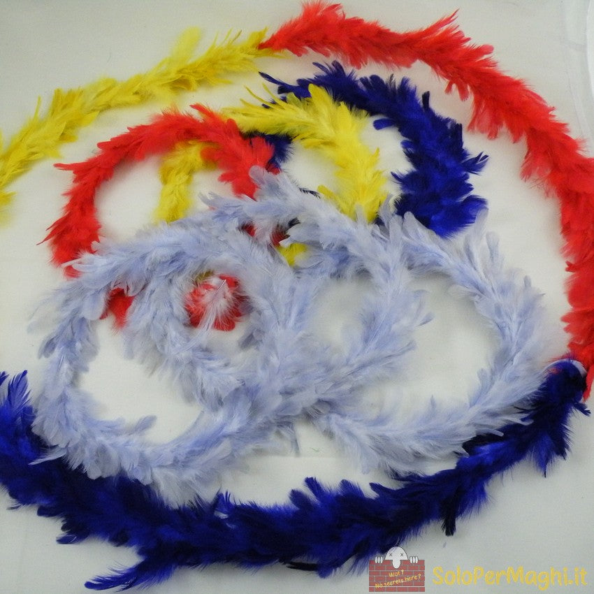 Ghirlande che cambiano colore - Piume - Economy