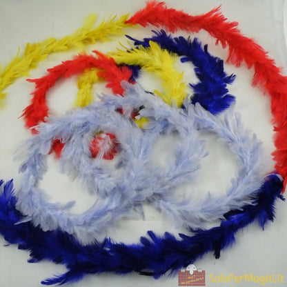 Ghirlande che cambiano colore - Piume - Economy