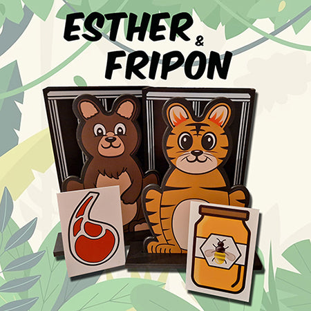 ESTHER ET FRIPON – GERARD BAKNER ET DAN TAYLOR