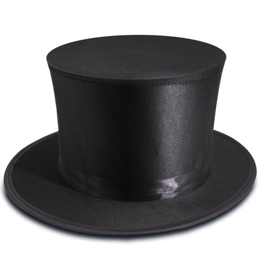Folding Top Hat with Secret Pocket - Nero