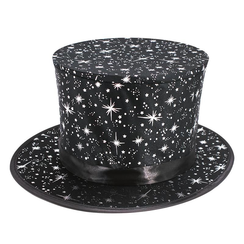 Folding Top Hat with Secret Pocket - Stelle