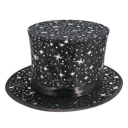 Folding Top Hat with Secret Pocket - Stelle