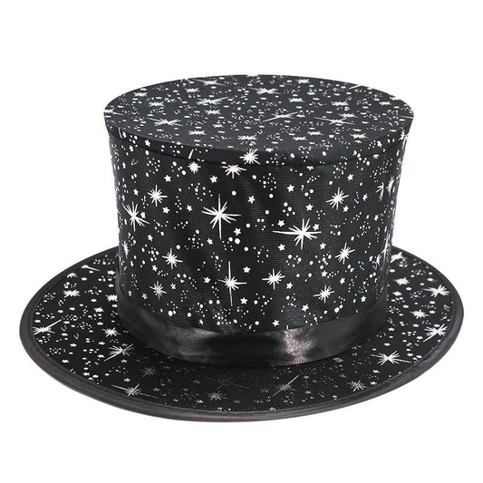 Folding Top Hat with Secret Pocket - Stelle