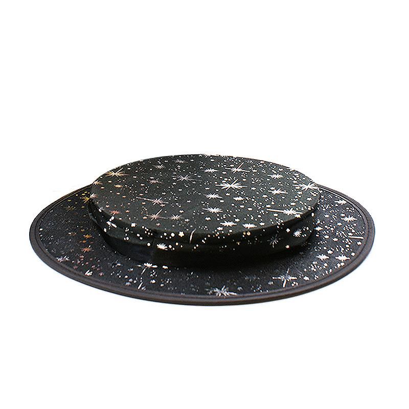 Folding Top Hat with Secret Pocket - Stelle