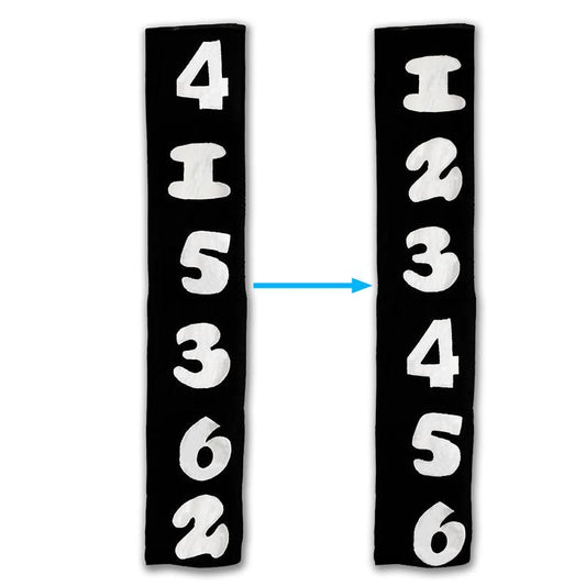 Streamer Ordinato - Jumble Number Streamer
