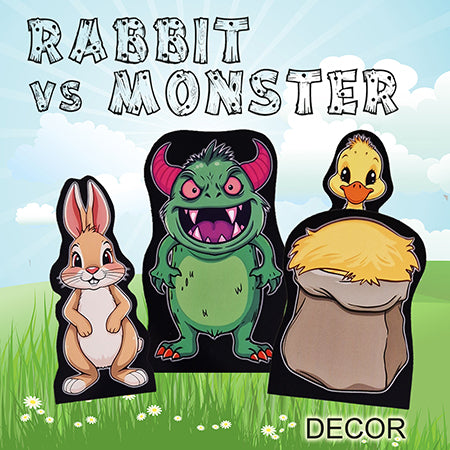 Rabbit vs Monster – Kit di Decorazione