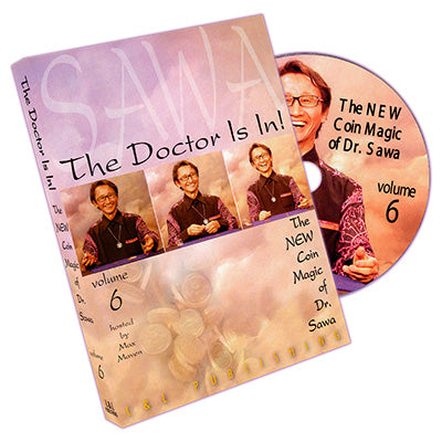 The Doctor Is In - The New Coin Magic of Dr. Sawa Vol 1 - DVD