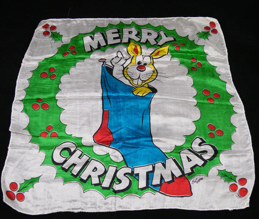 Foulard Merry Christmas cm 40 x 40