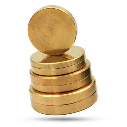 Nido di scatole ottone - Nested coin box brass